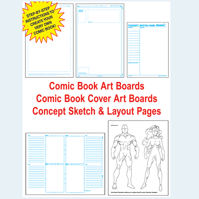CREATE YOUR OWN COMIC BOOK!
