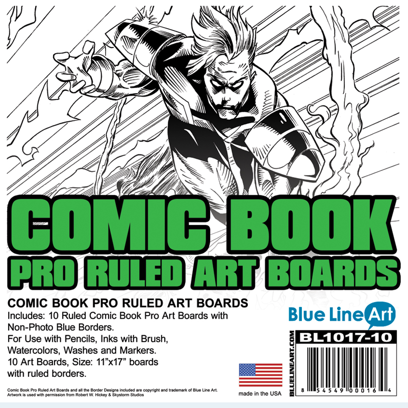 Regular Comic Book Art Boards Bulk (100) 11X17