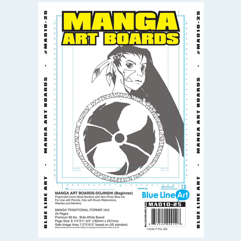 MANGA ART PAPER (10 x 14 1/4) 90# Professional (25)