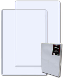 BCW Photo Document Print Topload Rigid Clear Holders 9x12 Pack of 20 Holders 