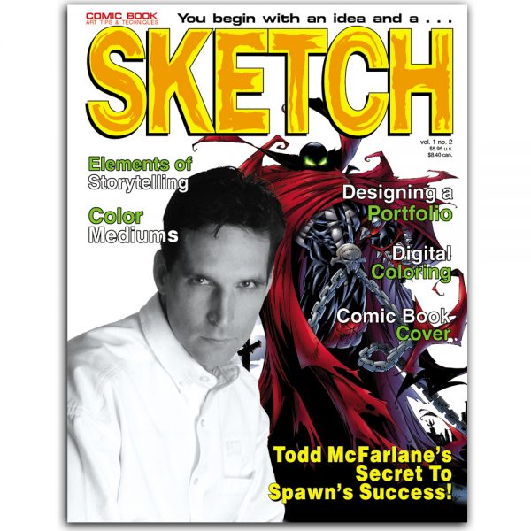 SKETCH MAGAZINE #02 (Todd McFarlane)