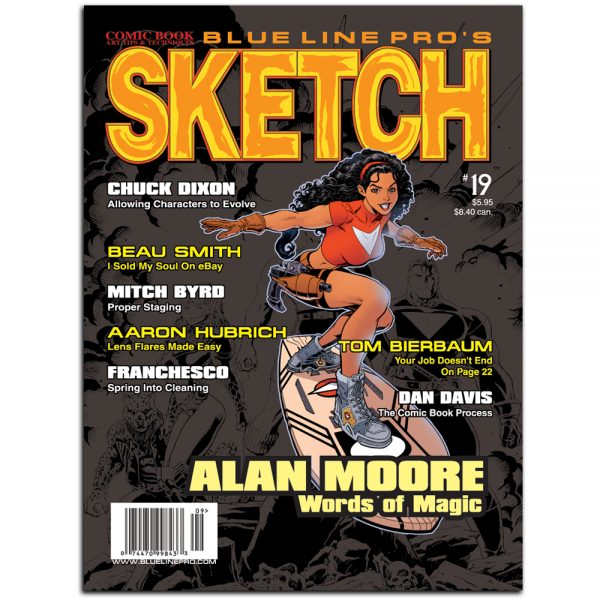 SKETCH MAGAZINE #19  (Alan Moore)