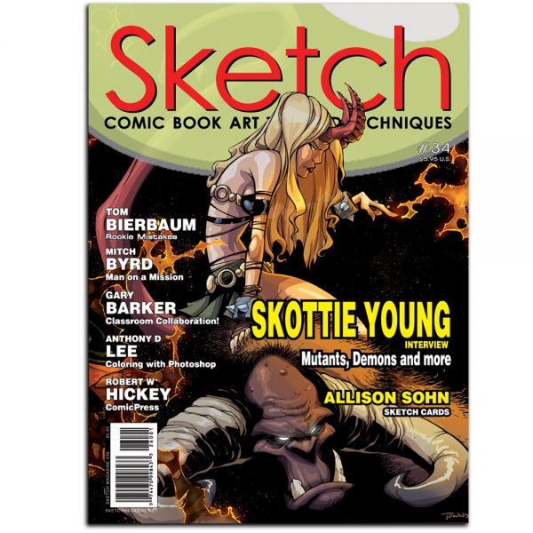 SKETCH MAGAZINE #36 (#34) (Skottie Young)